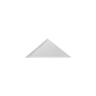 Ekena Millwork GVTR48X20F 48 inch W x 20 inch H x 2. 12 inch P Architectural Accents - Pitch 10 by 12 Triangle Gable Vent -