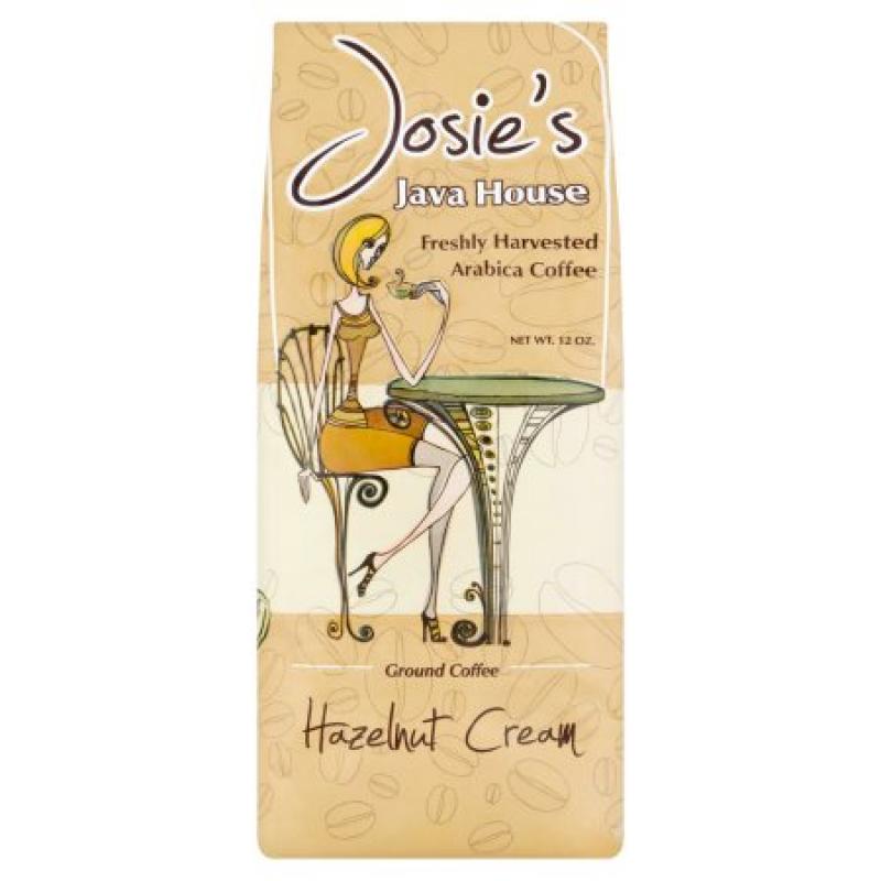 Josie&#039;s Java House Hazelnut Cream Ground Coffee, 12 oz