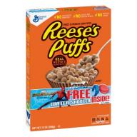Cocoa Puffs Cereal, Chocolate Cereal, 11.8 ozReese's Peanut Butter Puffs Cereal, 13 oz