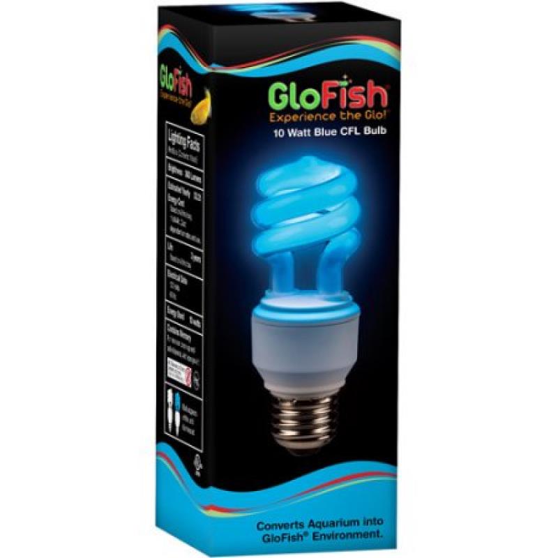 GloFish 10-Watt Blue CFL Bulb