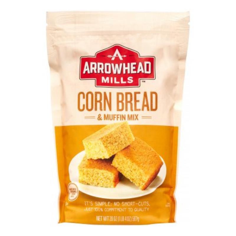 Arrowhead Mills Corn Bread and Muffin Mix, 20 Oz