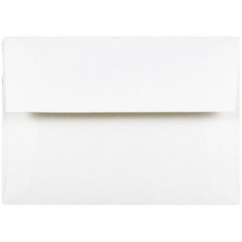 A7 (5 1/4" x 7-1/4") Paper Invitation Envelope, White, 25pk
