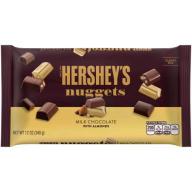 HERSHEY'S NUGGETS Milk Chocolate with Almonds, 12 oz