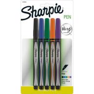 Sharpie Pens, Fine Point, Assorted Colors, 5-Pack
