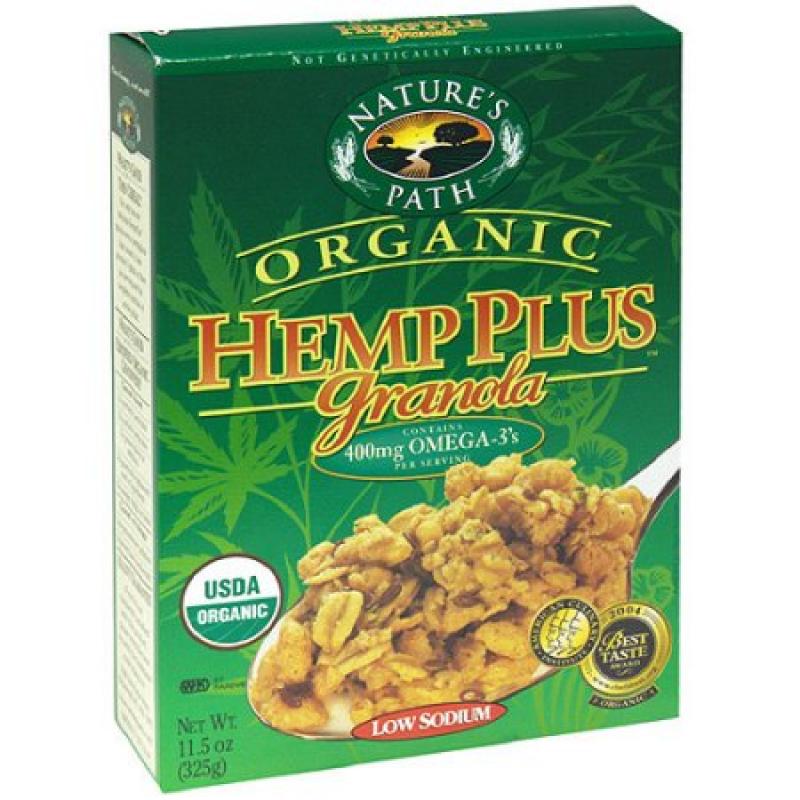 Nature&#039;s Path Hemp Plus Granola Cereal, 11.5 oz (Pack of 6)