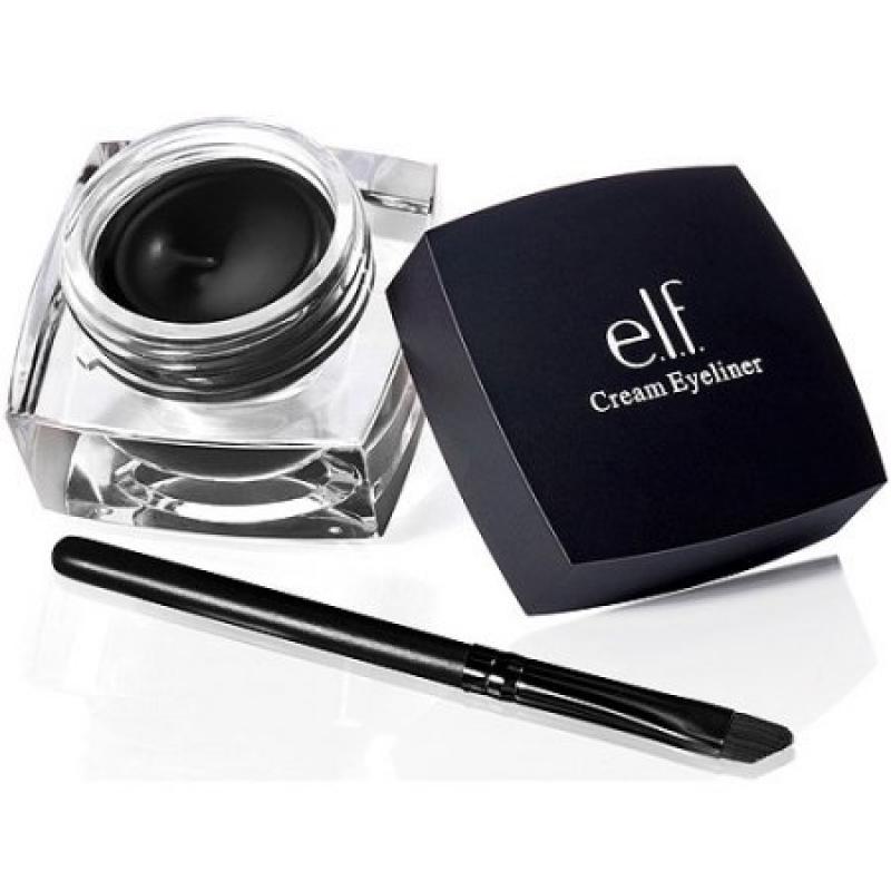 e.l.f. Cosmetics Cream Eyeliner, Black, 0.17 oz