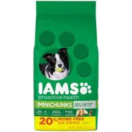 IAMS PROACTIVE HEALTH Adult MiniChunks Dry Dog Food 7 Pounds