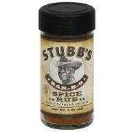 Stubb&#039;s Bar-B-Q Spice Rub, 2 oz, (Pack of 6)