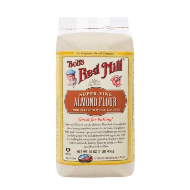 Bob&#039;s Red Mill Almond Meal Flour From Blanched Whole Almonds, 16 oz