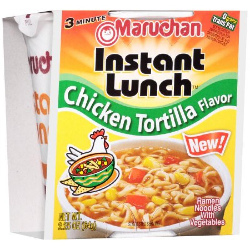 Maruchan Instant Lunch Chicken Tortilla Flavor Ramen Noodles, 2.25 oz.
