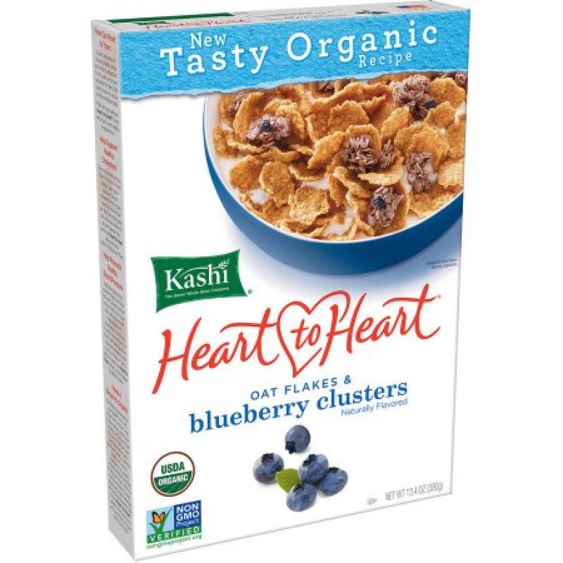 Kashi® Heart to Heart® Oat Flakes & Blueberry Clusters Cereal 13.4 oz. Box