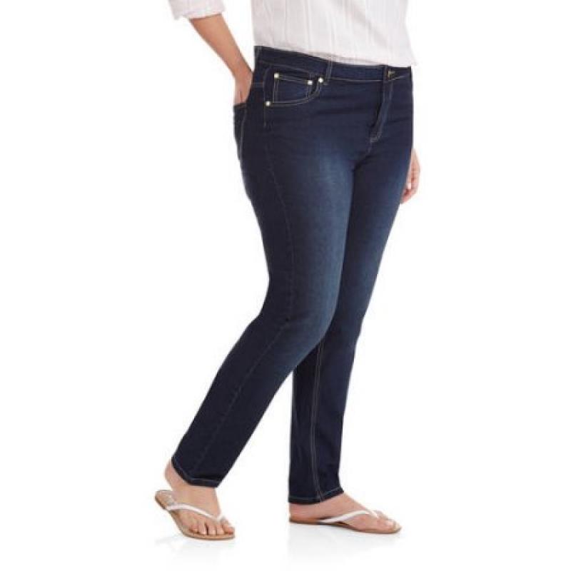 Women&#039;s Plus Comfort Band Skinny Leg 5-Pocket Jeans