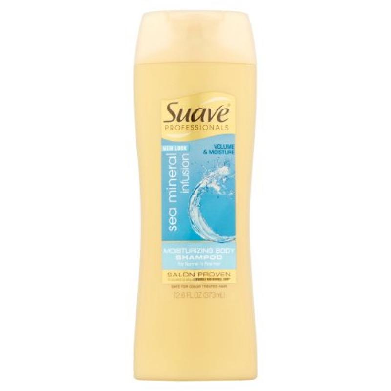 Suave Professionals Sea Mineral Infusion Body Shampoo, 12.6 oz