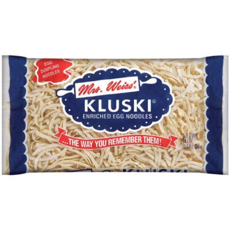 Mrs Weiss&#039;® Kluski Egg Noodles 16 oz. Bag