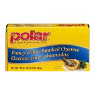 Polar Fancy Whole Smoked Oysters, 3.0 OZ