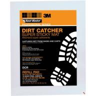3M DCR 15-Count 24" x 30" Dirt Catcher Super Sticky Mat Refill Pad