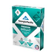 Georgia-Pacific Premium Bright Paper 8.5"x11", 24lb/96 BRT, 500 Sheets