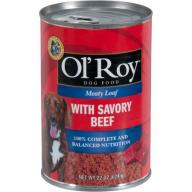 Ol&#039; Roy: Dog Food Hearty Loaf, 22 Oz