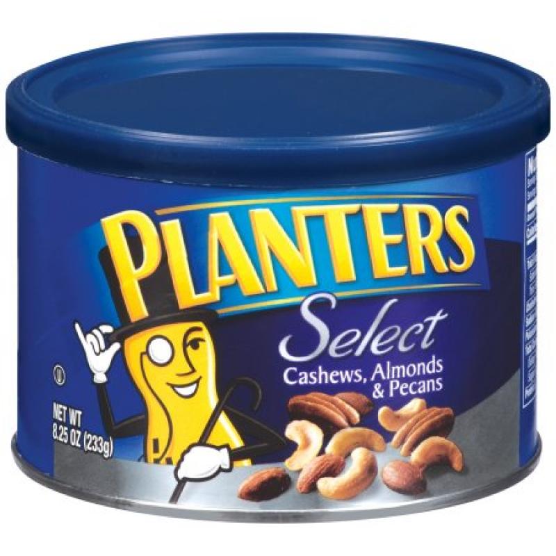 Planters Nut Select Cashews Almonds Pecans, 8.25 Ounce