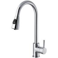 Vigo Pull-Out Spray Kitchen Faucet, Chrome