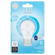 GE 60W Equivalent (Uses 6.5W) Clear Daylight A15 Ceiling Fan Sm Base LED Bulb, 1-Pack