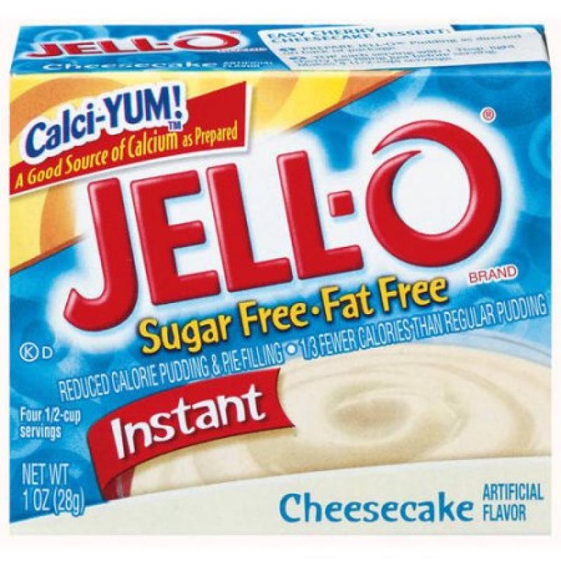 Jell-O Instant Pudding & Pie Filling Sugar Free & Fat Free Cheesecake, 1 Oz