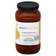 Mia&#039;s Kitchen Authentic Pasta Sauce Garlic & Onion, 25.5 OZ