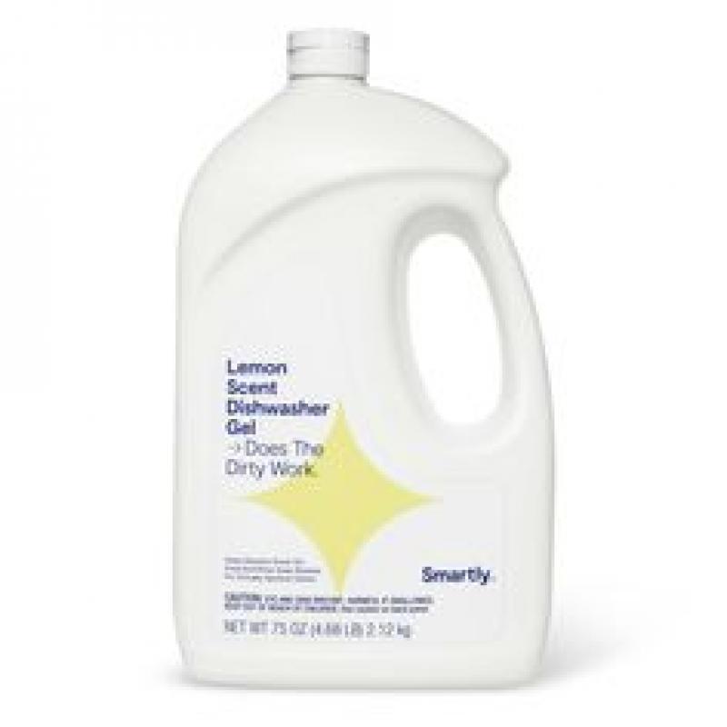 Lemon Scented Dishwasher Gel - 75oz - Smartly™