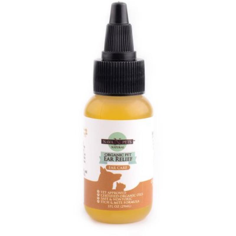 Nava Pets Pet Ear Itch Organic Relief Oil, 1 oz