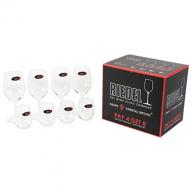 Riedel Vinum Cabernet Sauvignon + "O" Chardonnay Wine Glass Set - 8pk