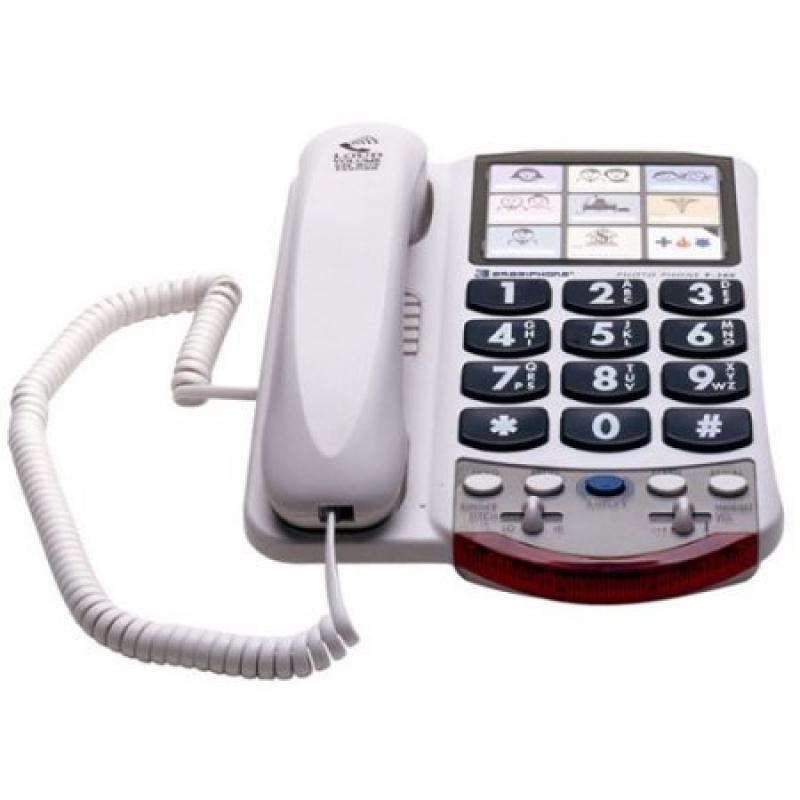 Clarity P-300 Amplified Phone with Photo Memory Buttons