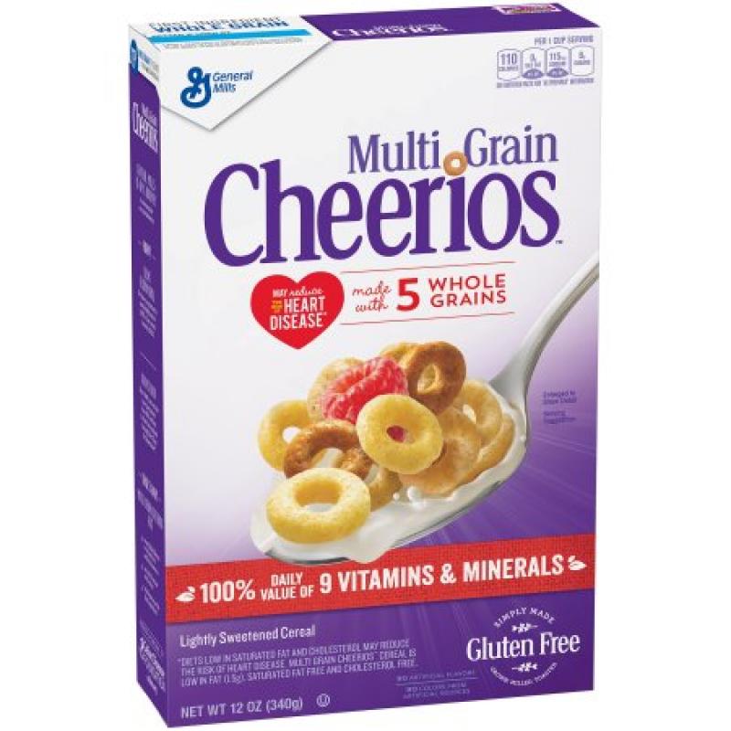 Cheerios Multi Grain Lightly Sweetened Cereal 12oz