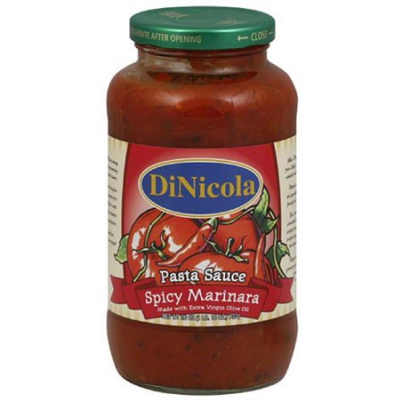 DiNicola Spicy Marinara Pasta Sauce, 26 oz, (Pack of 12)