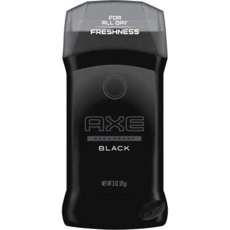 AXE Black Deodorant Stick for Men, 3 oz