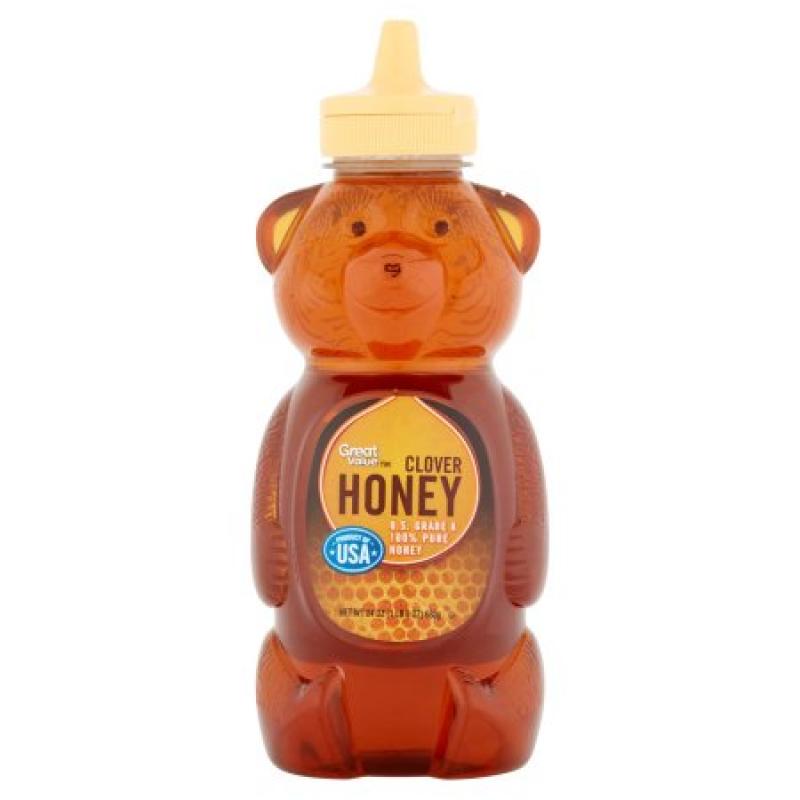 Great Value Clover Honey 24oz