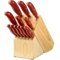 Magna Red 13-Piece Cutlery Set