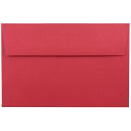 A9 (5 3/4" x 8-3/4") Recycled Paper Invitation Envelope, Christmas Red, 25pk