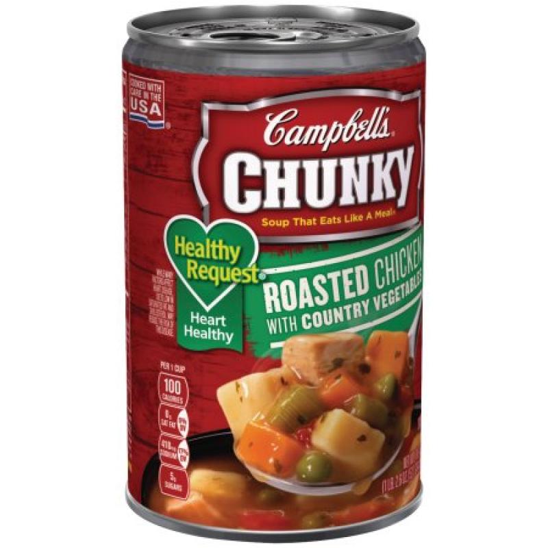 Campbell&#039;s Chunky Healthy Request Roasted Chicken with Country Vegetables Soup 18.6oz