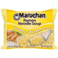 Maruchan® Creamy Chicken Flavor Ramen Noodle Soup 3 oz. Bag