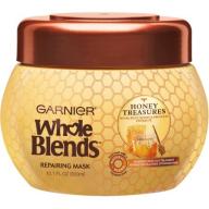 Garnier Whole Blends Repairing Mask, Honey Treasures Extracts 10.10 oz (Pack of 2)