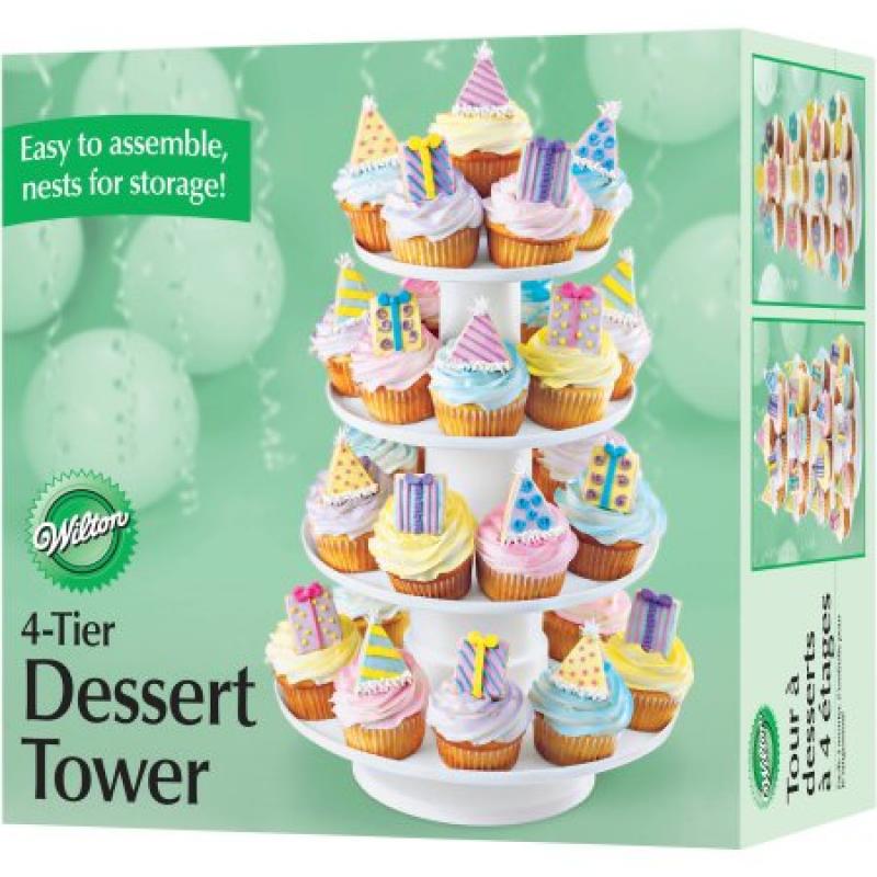 Wilton 4-Tier Dessert Tower, 36 ct. 307-856