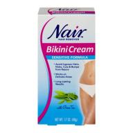 Nair Hair Remover Bikini Cream Sensitive Formula, 1.7 OZ