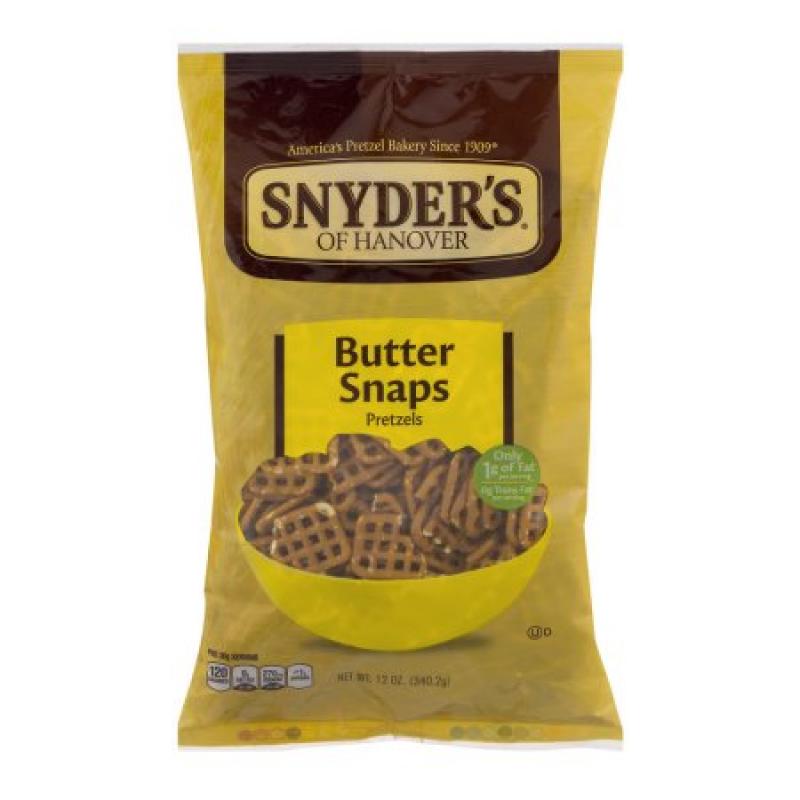 Snyder&#039;s Of Hanover Butter Snaps Pretzels, 12.0 OZ