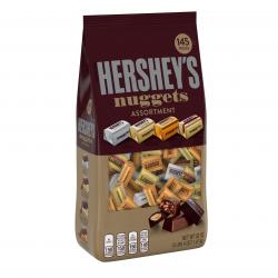HERSHEY'S NUGGETS Assorted Chocolate Candy, Halloween Candy Bag (52 oz., 145 pc.)