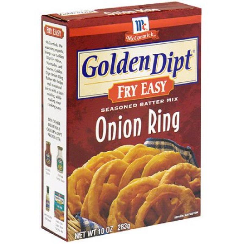 Golden Dipt Onion Ring Batter Mix, 10 oz (Pack of 12)