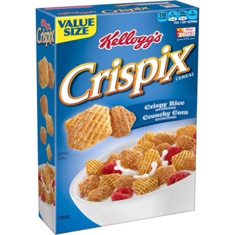 Kellogg's Crispix Original Cereal Family Size, 18 oz