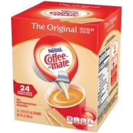 COFFEE-MATE Original Liquid Coffee Creamer 24 ct Tubs