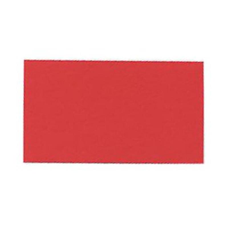 JAM Paper Flat Note Cards, 2 x 3 1/2, Red, 500/box