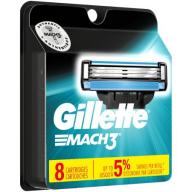 Gillette Mach3 Cartridges - 8 CT