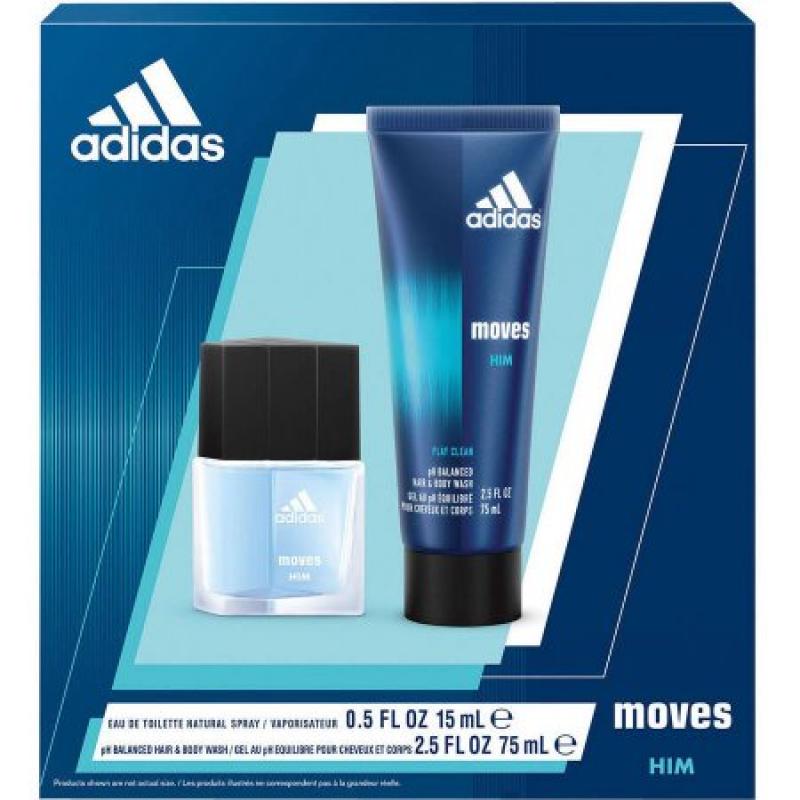 adidas Moves for Him Bath Gift Set, 2 pc